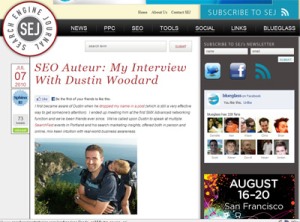 Dustin Woodard UGC SEO Interview